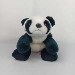 1999 Ty Classic Panda Bear Bamboo Plush Stuffed Animal Black White 14 inch Y2k